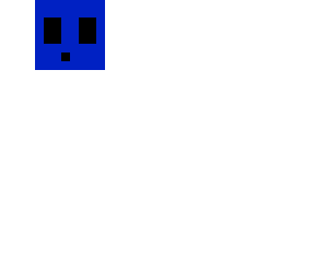 idk, a little blue ghost