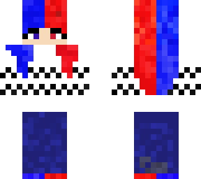 just fire and ice girl skin ya just my first time of girl skin!!! yay