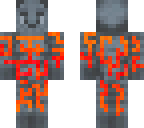 lava rock wolf