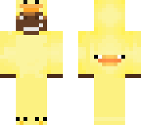 monkey in a duck costume