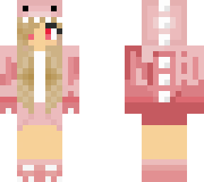 pink girl in dino pj's