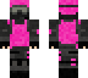 pink swat person