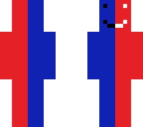 red v blue