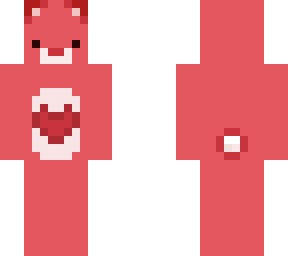 simple red carebear