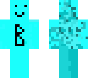the blue man