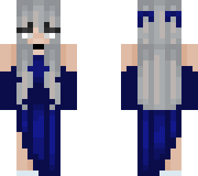 willow - blue dress