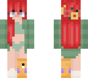 90s redhead in a swimsuit!