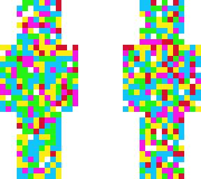a glitchy mess