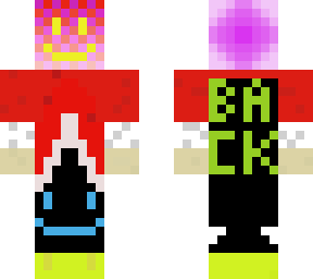 a random nice smiley face skin.
