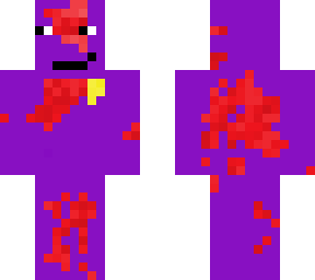 bloody purple guy
