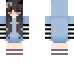 blue pastel girl <3 (my first skin owo)