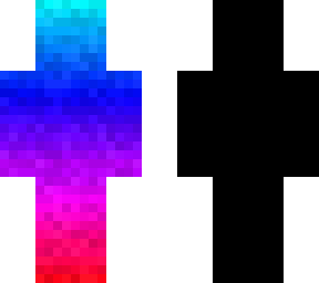 blue to red fade splash