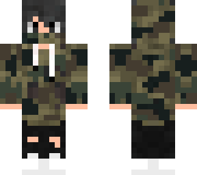 camo boy skin