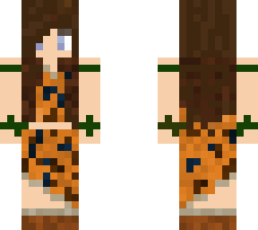 cave girl leopard skirt/crop top