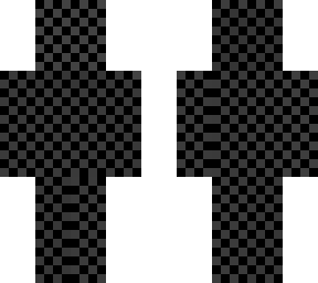 checker black skin