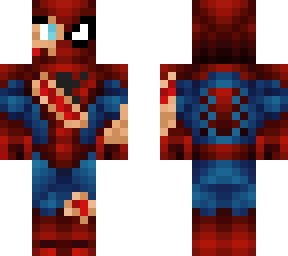 damaged spiderman