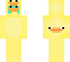 duck blue skin