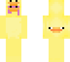 duck purple skin