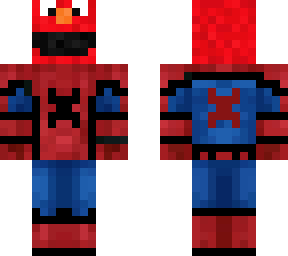 elmo spiderman