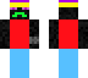 ender man jogging