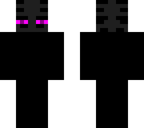 enderman with texture only on the head