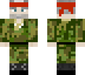 floating head (army man)