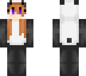 girl in a panda suit for no reason at all
