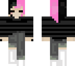 goth girl w/ pixie cut