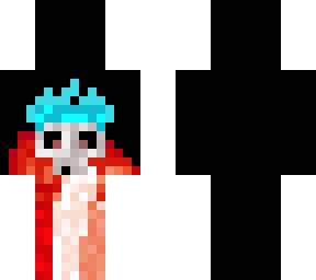 made a ghost creeper mob skin!!