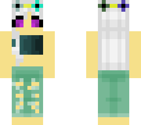 nature protector elf with flower crown