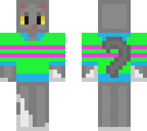phantom grey cat (with hoodie)