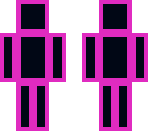 pink and black