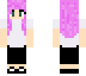 pink haired girl
