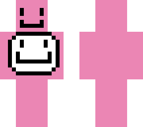 pink smiley two face