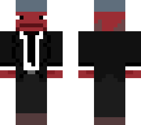 pot stirder in a suit