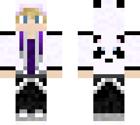 purple panda boy