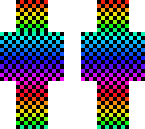 rainbow checkers