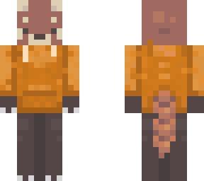 red panda with orange hoodie 2.0