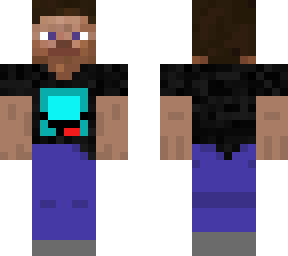 steve with skeppy on his shirt