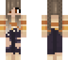 twin braid autumn girl