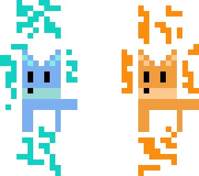 winter fox spring fox (0_0)