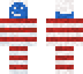 american flag man