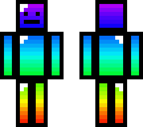 black rainbow smile