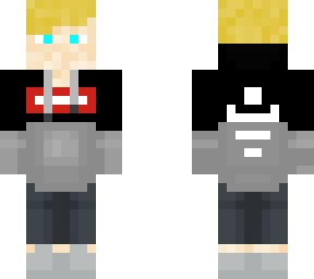 blond supreme with headphones and hoodie