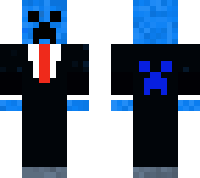blue creeper with tuxedo