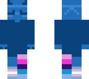 blue demon boy