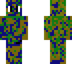 camouflage man
