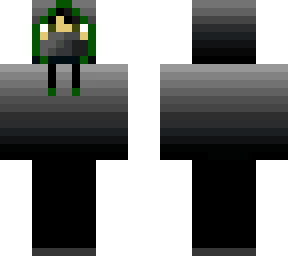 cool gray and green fire ninja!