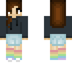cute rainbow girl