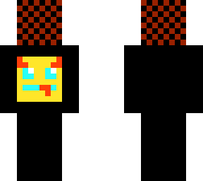 evil geometry dash, black skin